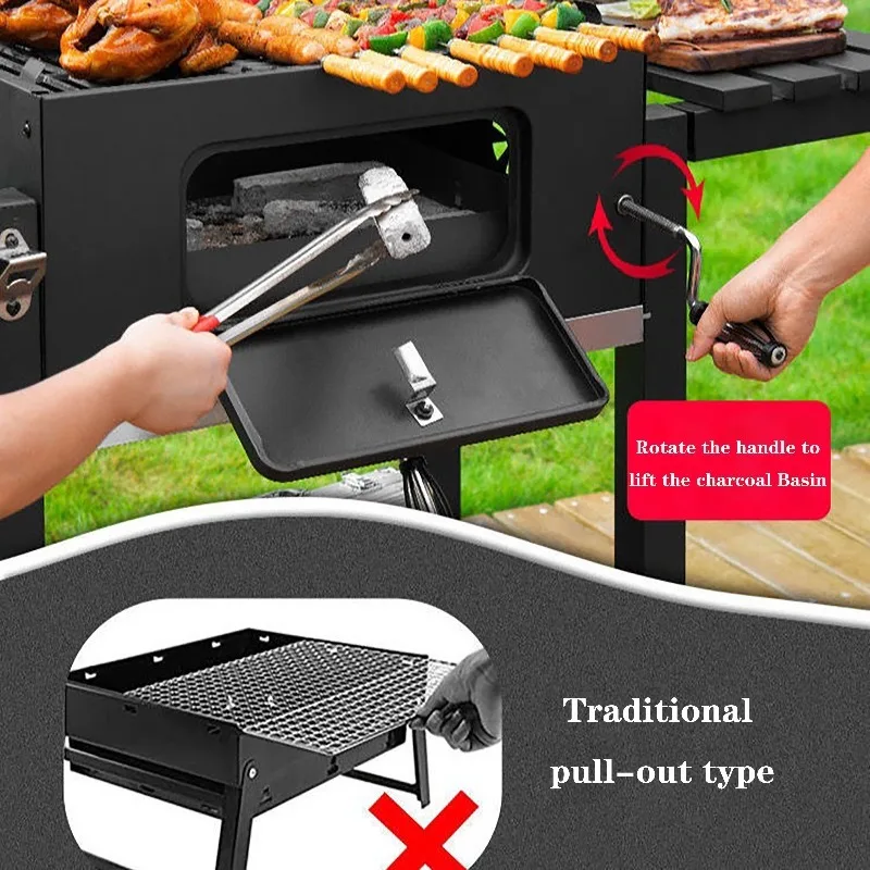 

Airo hot Selling Outdoor Garden Camping Party Grill Iron BBQ Oven Folding Portable BBQ Barbecue Grills