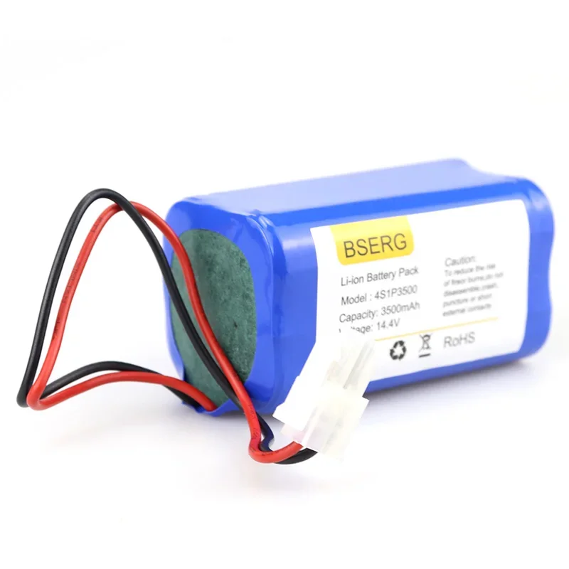 NEW Replacement Battery14.8V 3500mAh Lithium Battery For IILIFE ECOVACS Kitfort Dibea Robotic Vacuum Cleaners