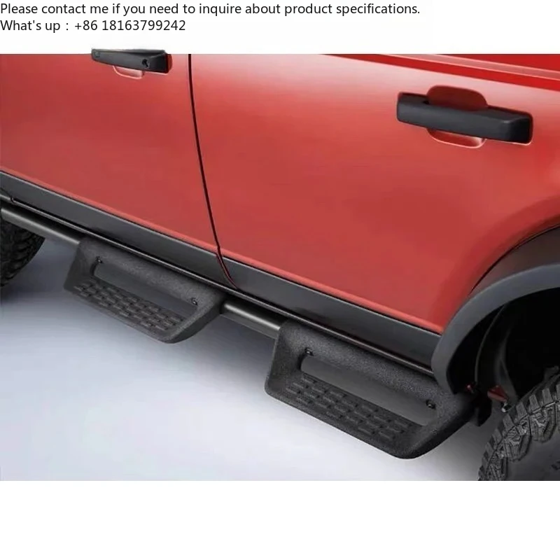 

For Ford Bronco side steps Board Side Pedal Low Upgraded To High Rraptor Style Off-road Car Parts Car Exterior Parts Modified