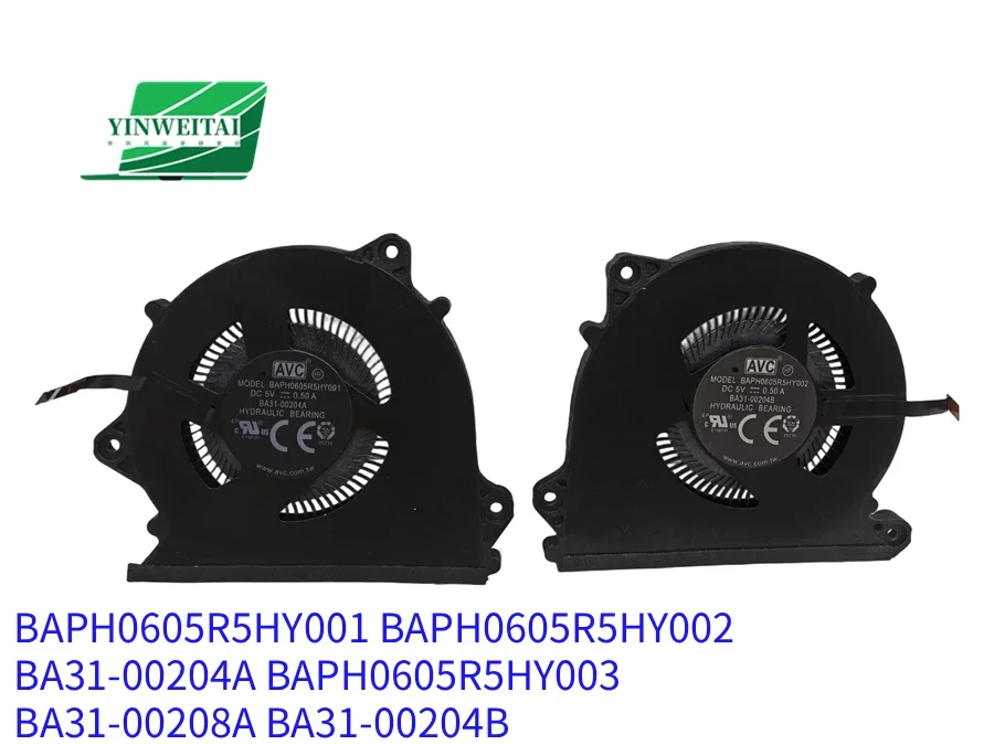 サムスンギャラクシーブック3プロ360-np950xdb-kc3us-baph0605r5hy001-baph0605r5hy002-baph0605r5hy003-ba31-00208a-00204a-00204b用ファン