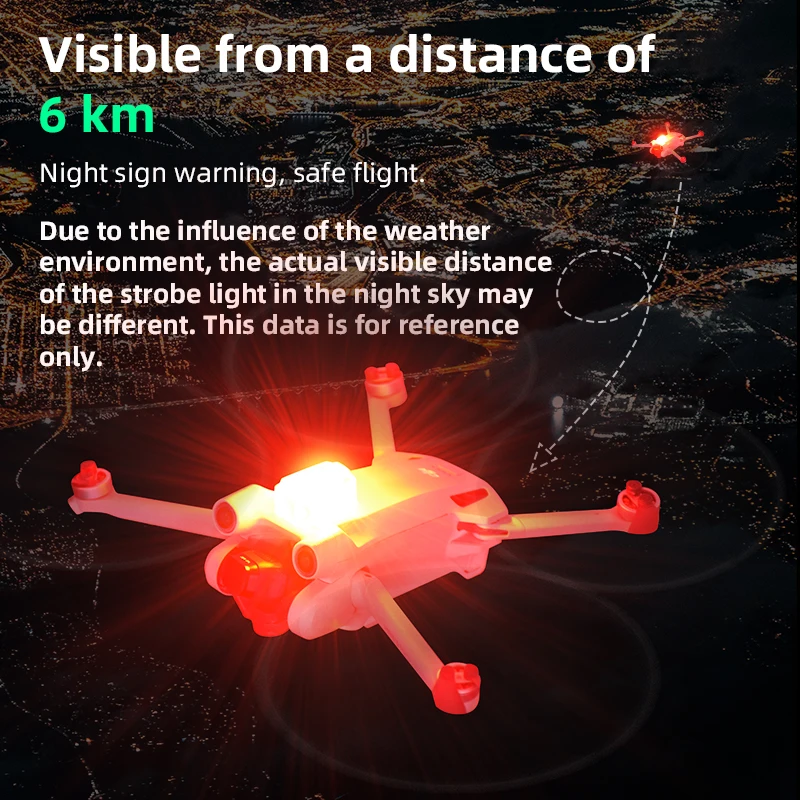 Luz estroboscópica para drones - Drone Beacon Light reseña y precio