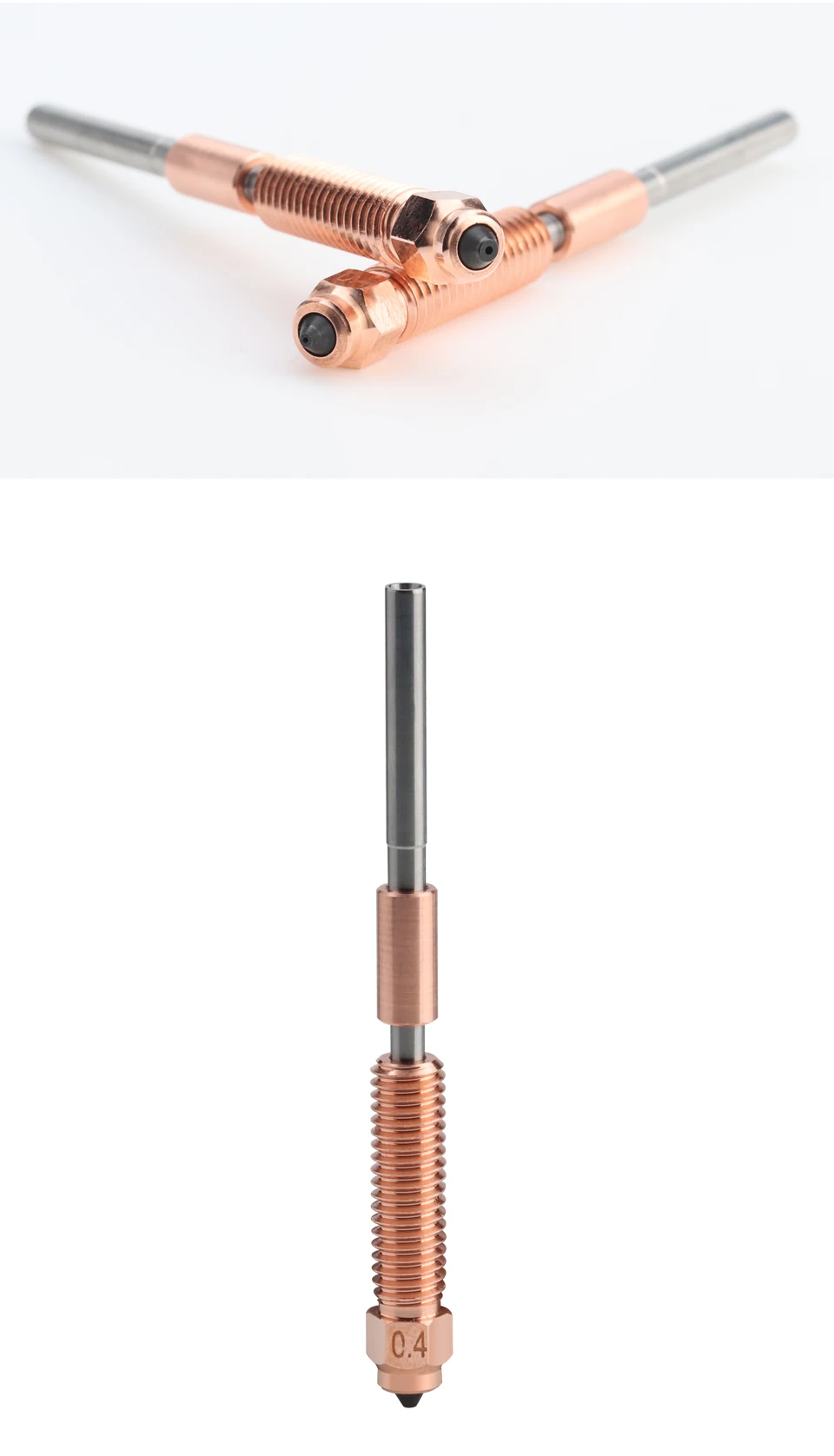 Trianglelab Gehärteter Stahl K1C Düsen-Kit Schnellwechsel für K1C Ender-3 V3 Schnelle Installation High-Flow-Druck Upgrade – Detail 12