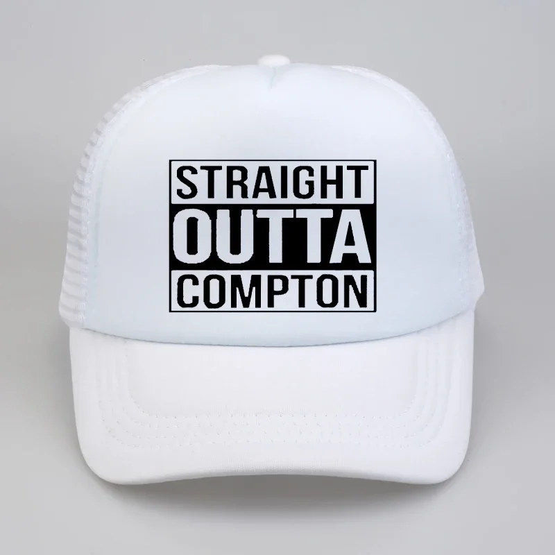 Hot Sale Straight Outta Compton Baseball caps Compton Man Women Popular summer high quality Baseball Mesh Cap hat