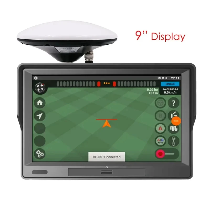 9 Inch The Best GPS GNSS Guidance System Built-In Wifigps Tractor Sprayer Spraying In Farm