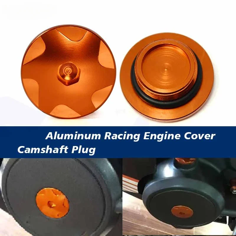 

Motorcycle Engine Ignition Cover Plug Camshaft Caps For KT/M DUKE RC 125 200 250 390 DUKE 250 390 2013-2018 duke250 duke390