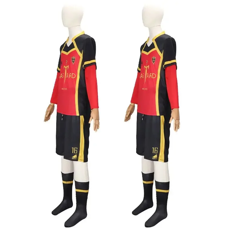 2025 22 disfraz de Cosplay de Anime Blue Lock Ness Kaiser Isagi Reo Nagi Sae Shidou Chigiri Hiori Bastard Munich camiseta camiseta Un