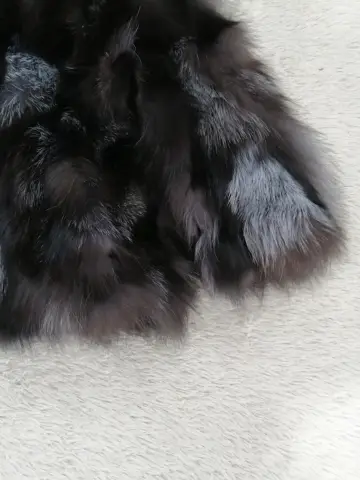 Real genunie natural fox fur coat with hood men's fashion jacket warm winter custom any size