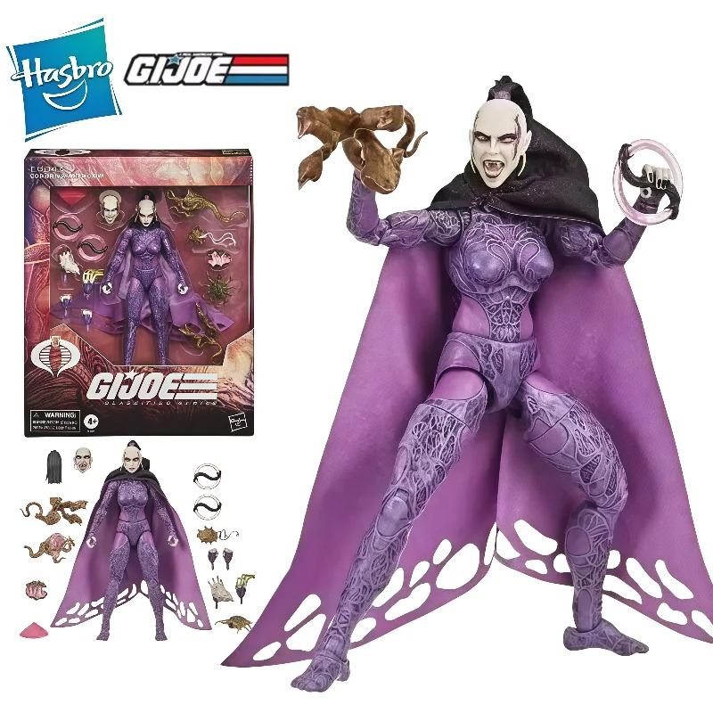 

В наличии Hasbro G.I. Joe GI JOE Classified Series 6'', экшн-фигурка Cobra-la Python, модель, коллекционные игрушки для хобби, подарок на праздник