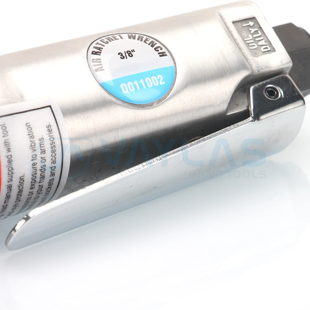 Veconor-chave de impacto pneumática dr. drive de 3/8 polegadas, com catraca, ferramenta de ângulo reto 41n. min