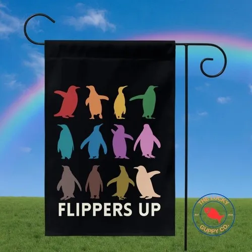 زعانف البطريق مقاومة للعلم على الوجهين، Penguin Anti Oligarchy FlagMME #1