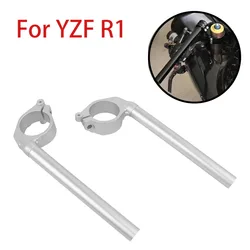 For Yamaha YZFR1 YZF R1 YZF-R1 2004-2008 2007 2006 2005 50mm Fork Tube Clip-On Handlebars Clip Ons Handle Bar Grips