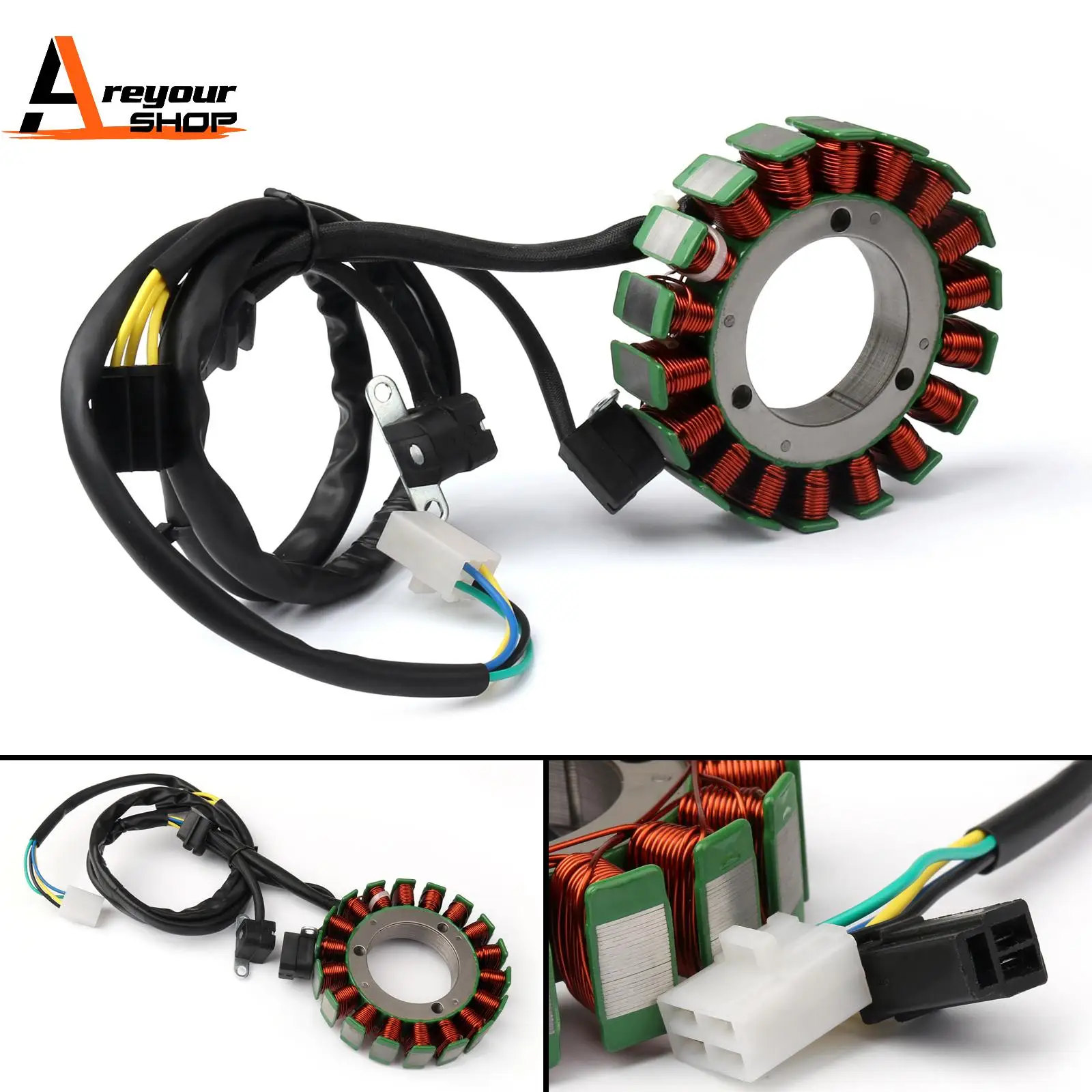 

Areyourshop Magneto Generator Stator Coil for Suzuki VS1400 Boulevard S83 Intruder 1400