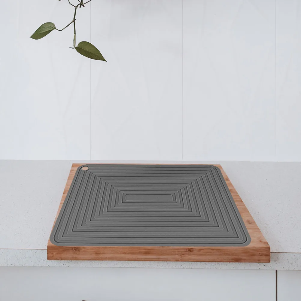 

2Pcs Silicone Pad Heat Resistant Non-Slip Kitchen Pot Holder Tabletop Hot Dish Mat Flexible Silicone Pad