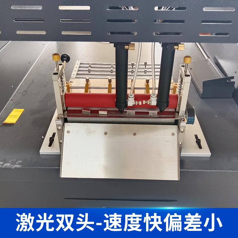 Laser belt cutting machine, automatic feeding laser cutting machine, multiple strips of any shape are accurate