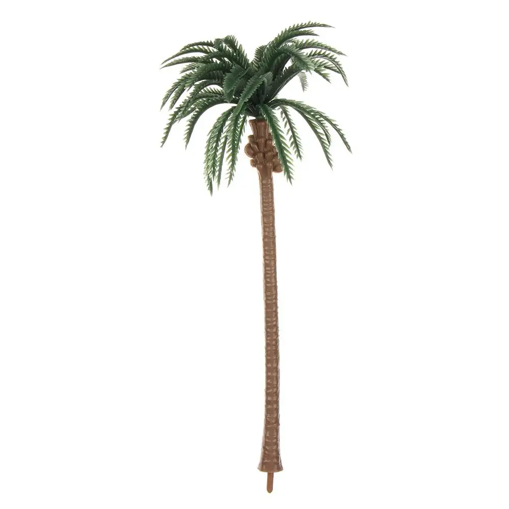 

5Pcs Scenery model Sand Table DIY Decor Craft Micro Landscape Plant Pots model Coconut Palm Tree Plastic Bonsai
