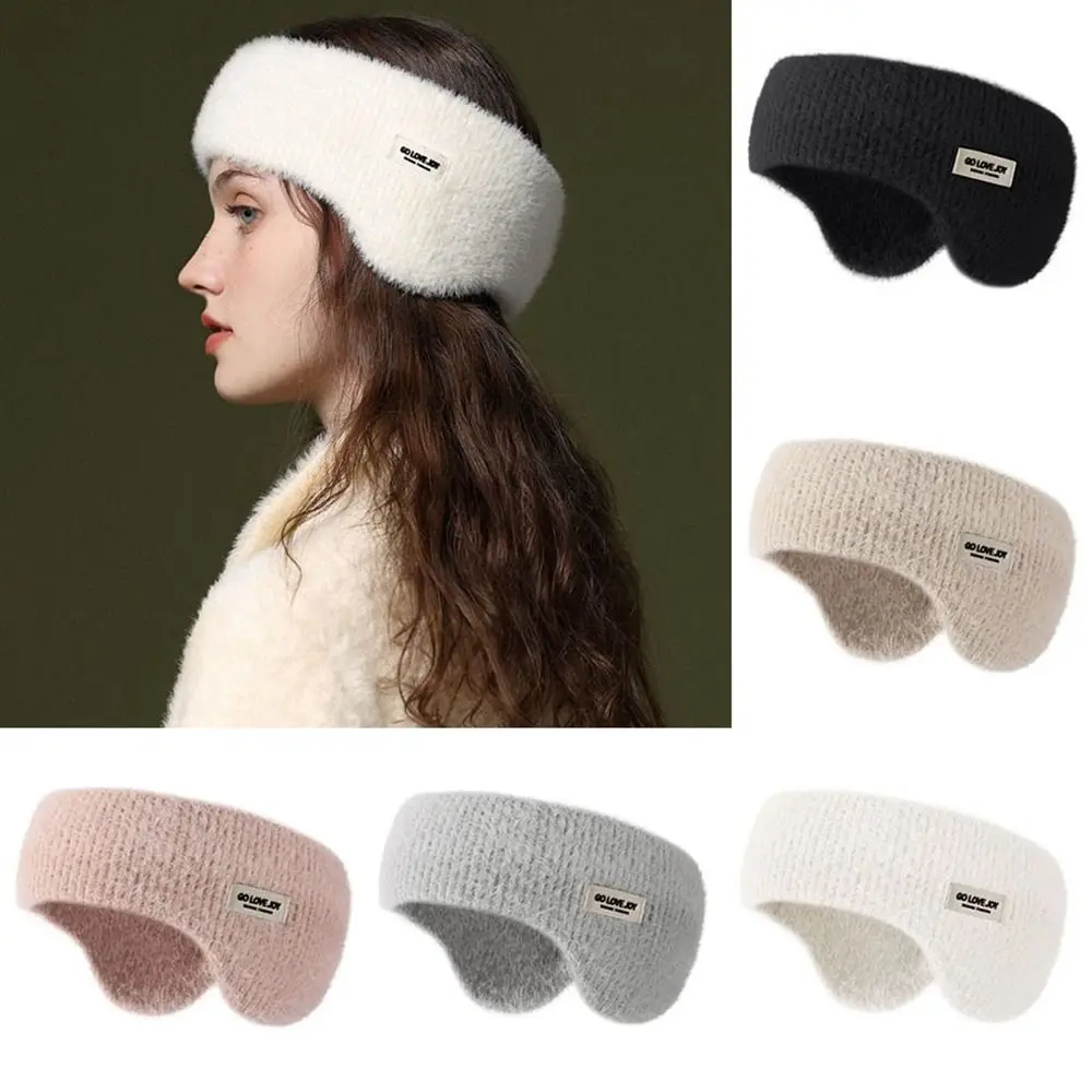 Neue Ohr Abdeckung Kopf Getragen Ohrenschützer Winddicht Kälte schutz Ohrenschützer Stirnband Ohr Wärmer Gestrickte Warme Ohrenschützer Winter