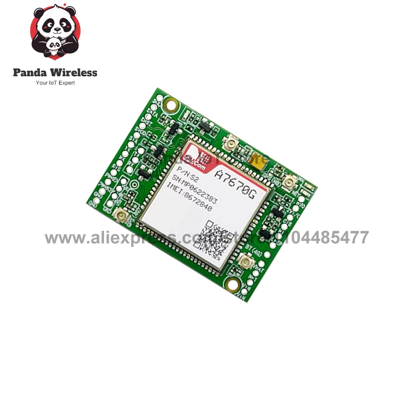 

Основная плата SIMCOM A7670G LABE CC-MCore-A7670G-LABE LTE CAT1+4G+2G+BT 23PIN B1/B3/B5/B7/B8/B20