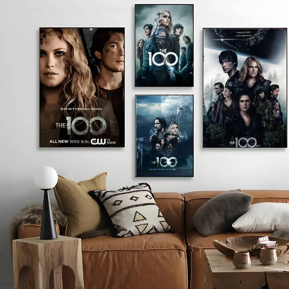 عرض المسلسل التلفزيوني للموسم 100 ملصق فني مع مطبوعات هدية تزيين غرفة النوم وغرفة المعيشة