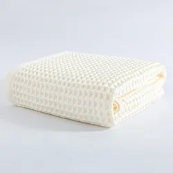 1 Piece 70x140 Cm High Quality 100% Cotton Waffle Bath Towel Adult Soft Absorbent Towel Home Bathroom Towel