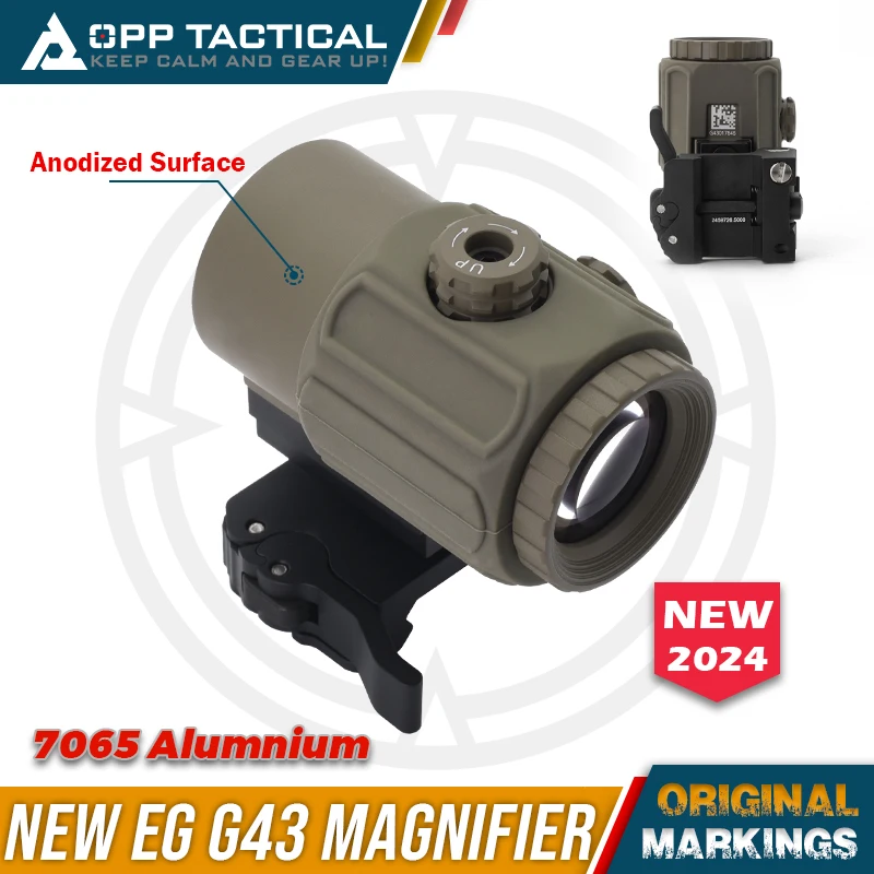 

Evolution Gear NEW 2024Ver. G43 3X Magnifier Airsoft Modern Version with Original Markings