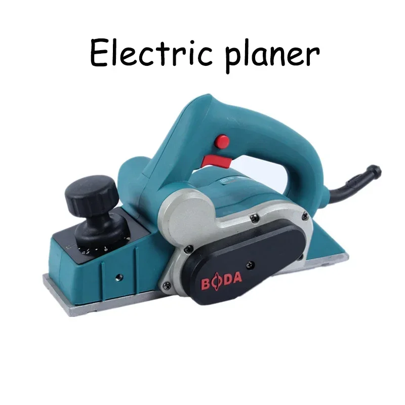 

Electric Planer 82mm Planing Width Household Handmade Carpentry Small Wooden Planing Machine Woodworking Planer