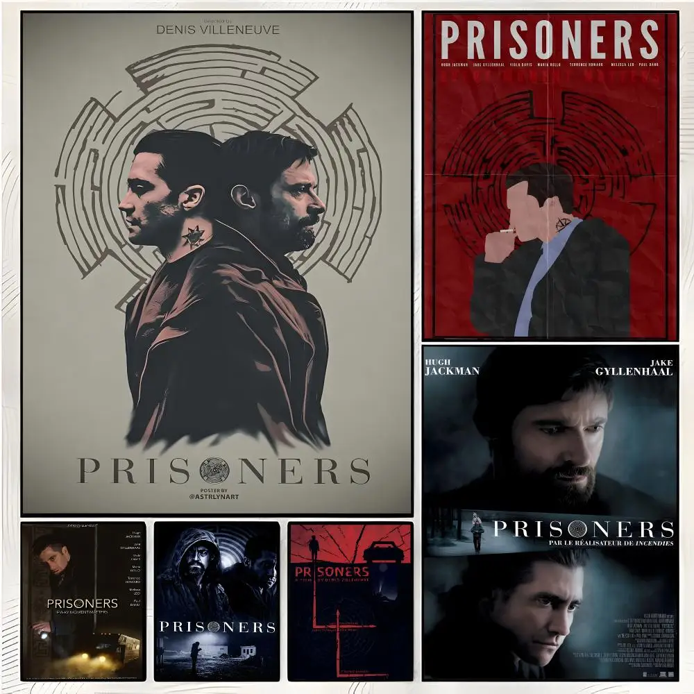 Film Crime Thriller Prisoners Painting Calligraphy Canvas Wall Art Mural Living Room Canvas Decor Gifts