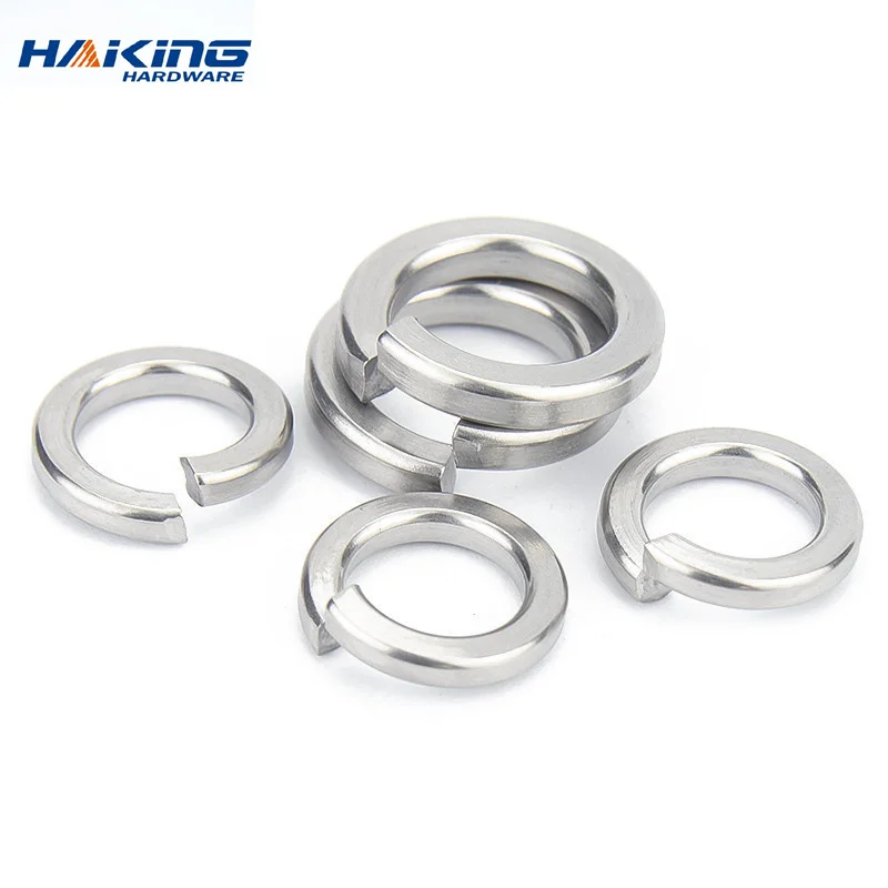 1/10/50pcs spring lock washer m2 m2.5 m3 m4 m5 m6 m8 m10 m12 m14 m16 m18 m20 m22 m24 m30 stainless steel locking washer