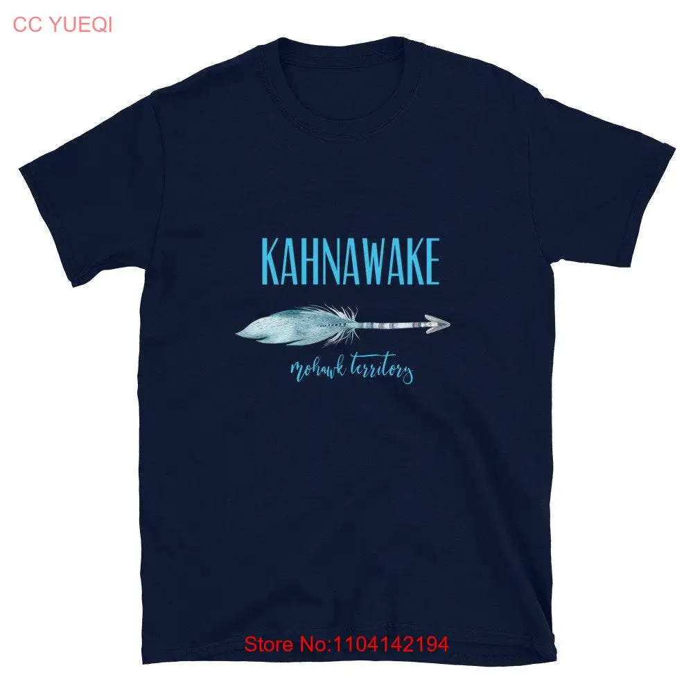 Kahnawake Mohawk Territory  T Shirt long or short sleeves