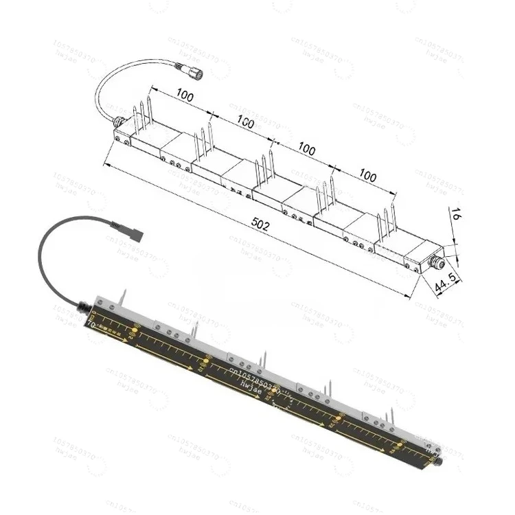 2255 Multi Depth Soil Sensor Rs485 Soil Ec Conductivity Temperature Moisture Humidity Meter For Agriculture Greenhouse