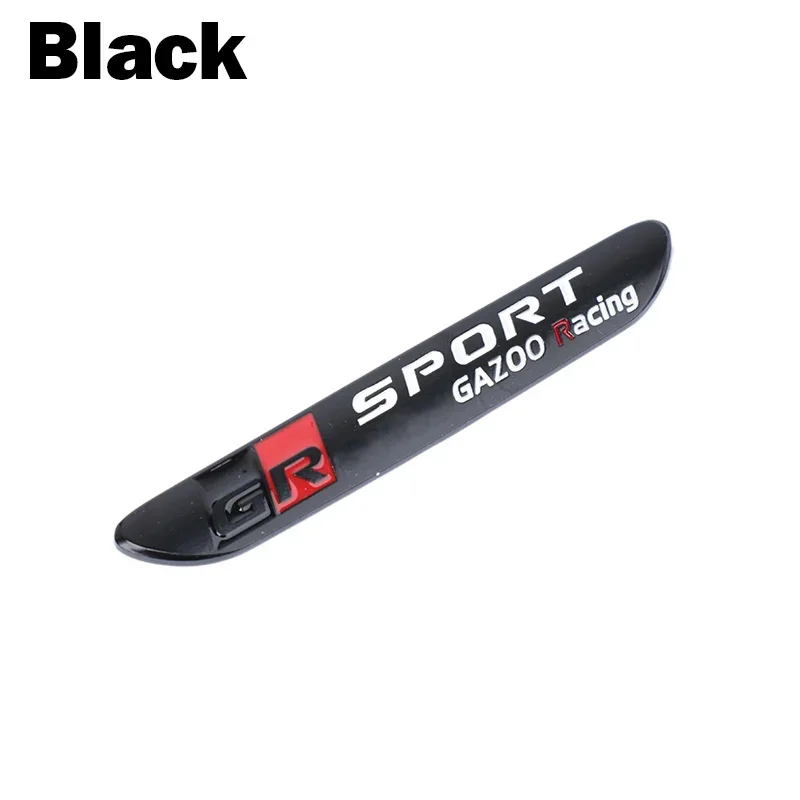 OTOKIT For Toyota GR Sport Gazoo Racing Logo Side Fender Emblem Rear Trunk Badge Sticker Corolla Camry Sienna Prius RAV4 CHR - view 5