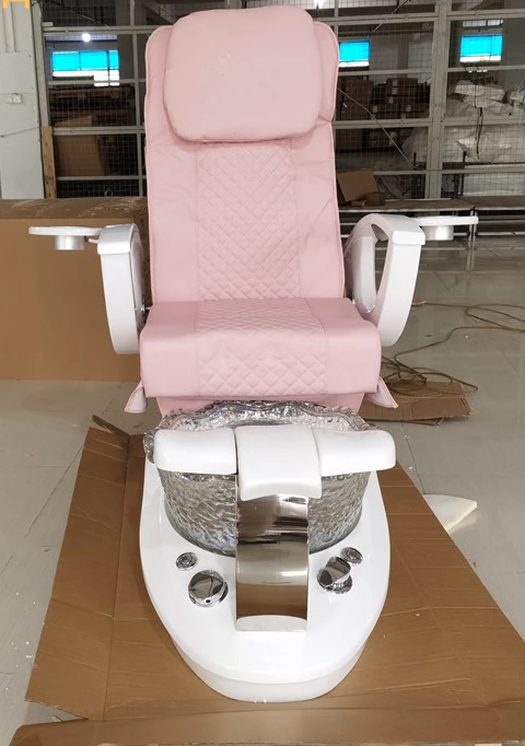 

Luxury Electric Reclining Back Massage Foot Spa Chair No Plumbing Pedicure Chairs