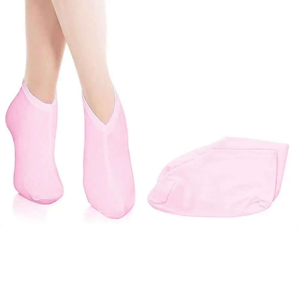 Reparar meias hidratantes de silicone alívio da dor anti rachaduras ferramenta de cuidados com os pés remover pele morta esfoliante meias de proteção dos pés