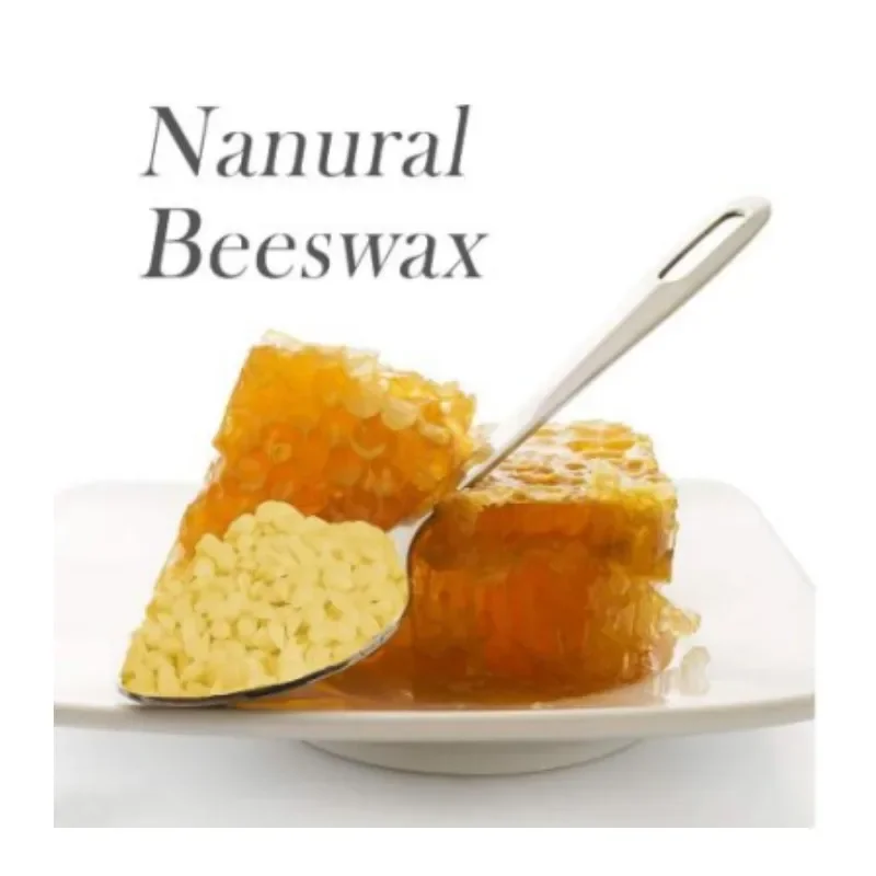 Pure Natural Beeswax Wax Candles Making Supplies 100% No Added Soy Wax Lipstick DIY Material Yellow and White Beeswax