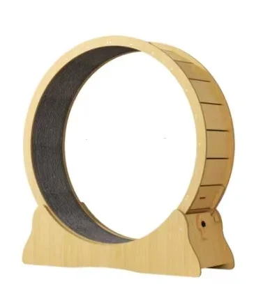 

OEM ODM Interactive Fiber board Wooden Exercise Tread Cat Exercise Running Wheel Pet Dog Fun Treadmill Toy