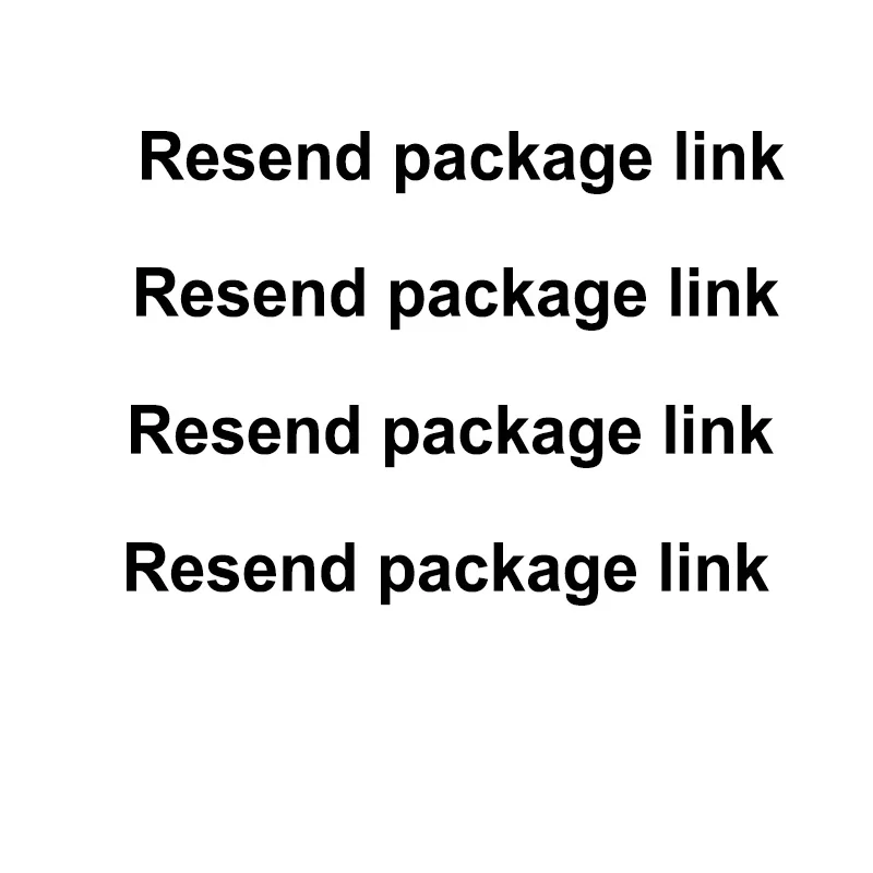

Resend package link Resend package link Resend package link