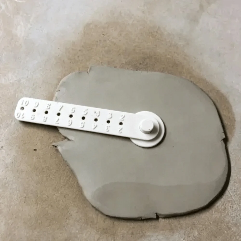 Töpferwerkzeug-Set, Kreisschneidelineal, Teiler 2 cm - 16 cm – Detail 4