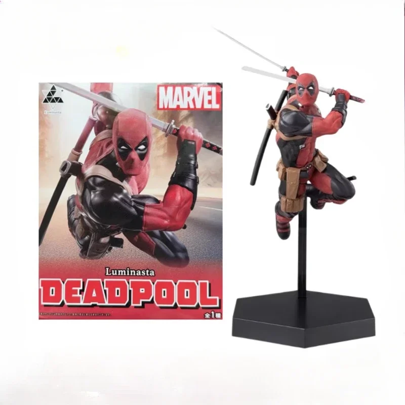 Spot SEGA Luminasta Marvel MARVEL Deadpool Scenery Handmade Ornament Model Toy Gift Movie Anime Game Collection Multiverse