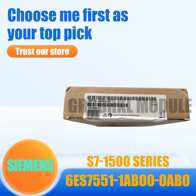 

New Original SIEMENS 6ES7551-1AB00-0AB0 6ES7 551-1AB00-0AB0 S7-1500 Position Input Module