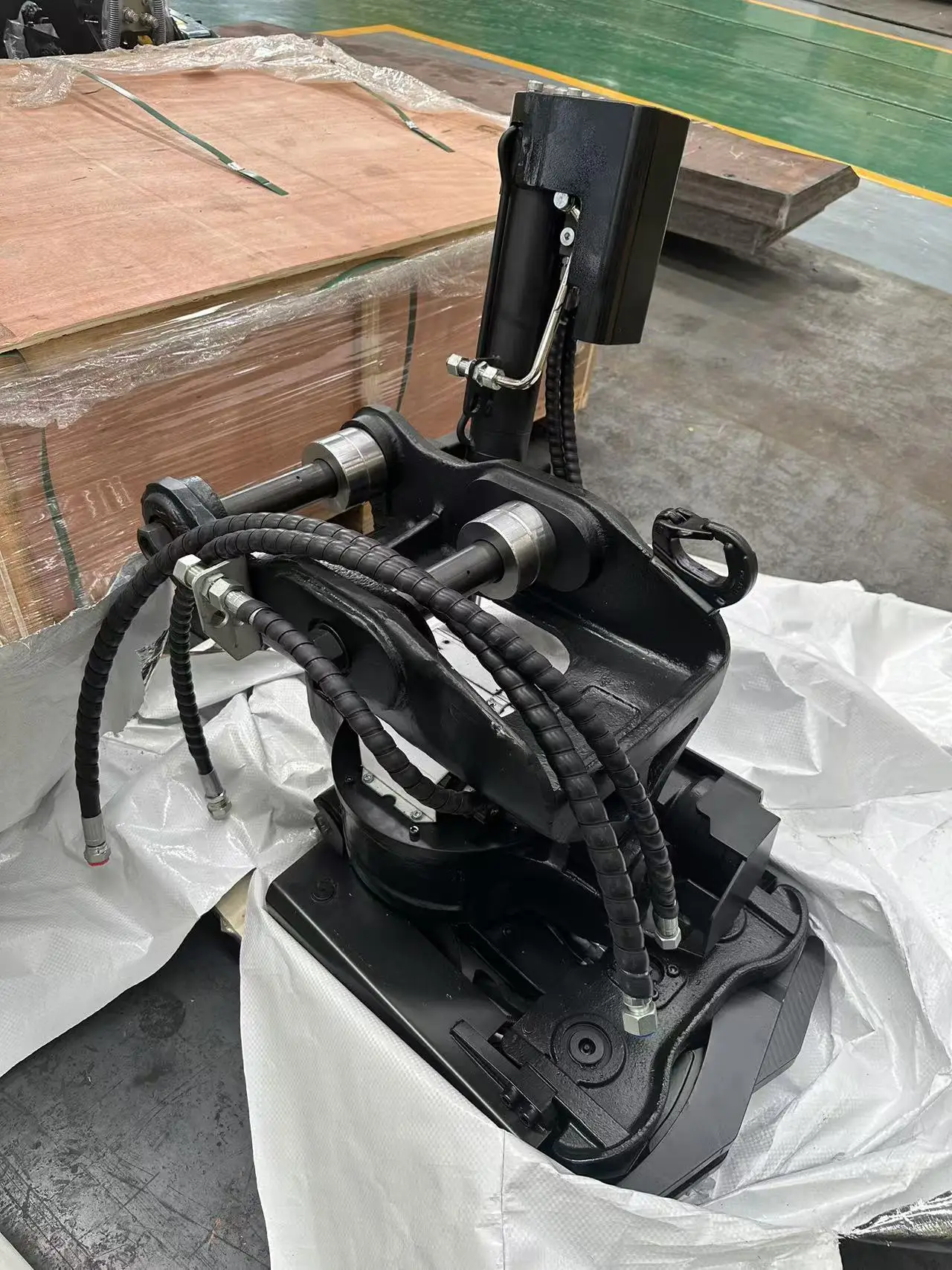 Monde Bagger Quick Hitch Bagger Quick Coupler Tilt Rotator