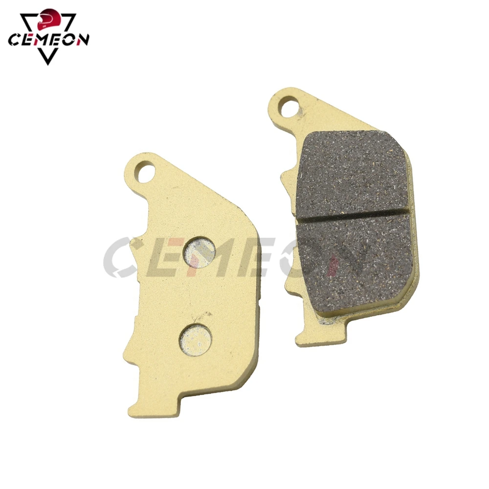 For XL883L 04-10 XL883R Sportster R 05-13 Roadster 10-13 XL883 N Iron 09-13 XL883L Superlow 11-13 Motorcycle Rear Brake Pad