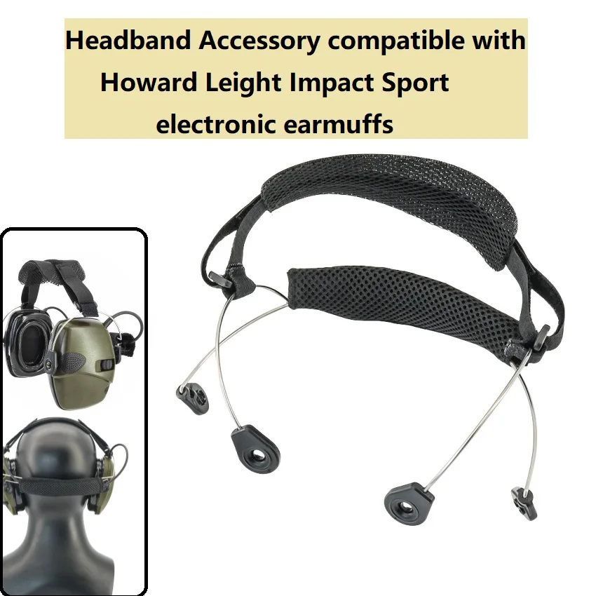 Taktisches Headset Zubehör für Howard Leight Impact Sport elektronische Schieß Ohren schützer Gehörschutz Jagd Kopfhörer