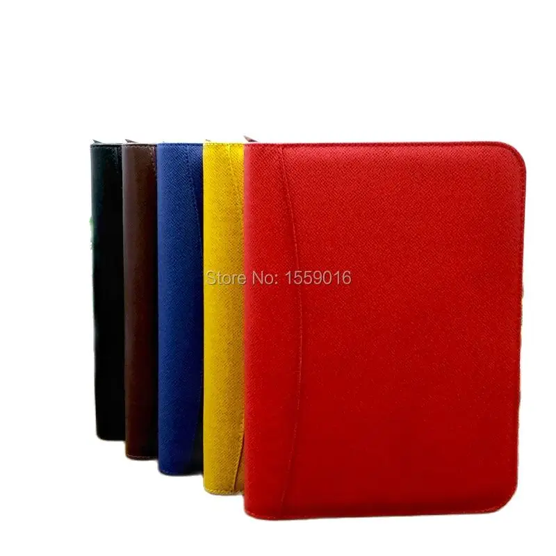 Ringband A6 Losse Blad Planner Journal Cover Card Opbergmap Portemonnee Organisator Rekenmachine Orgainzer Zak Sticky Note Set