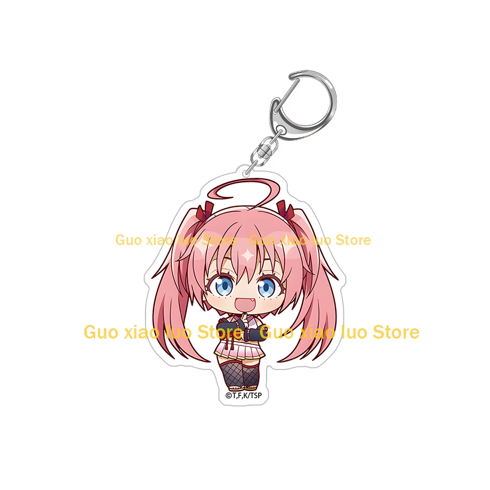 That Time I Got Reincarnated as a Slime Ninja Series Veldora Rimuru Benimaru Milim Nava Souei Chibi Anime Acrylic keychain gift view 6