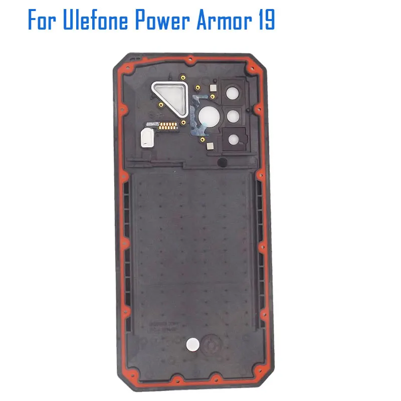 Original New Ulefone Power Armor 19 Battery Cover With Rear Main Sub Camera Lens Infrared Lens Cover For Ulefone Power Armor 19