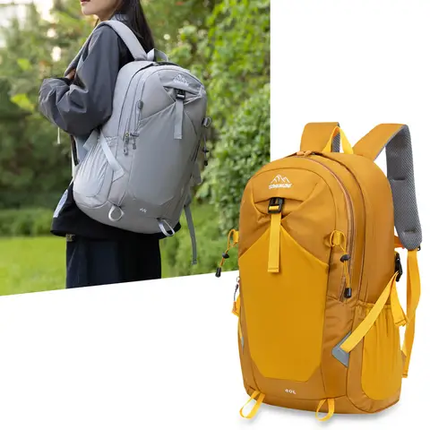 aliexpress hiking backpack windhike 3F UL Gear 35+10L Internal Frame for Men Women, Dyneema+Nylon Blend Waterproof Ultralight Daypack (Gray, S) : Sports & Outdoors Multiple Compartments Camping backpack-AliExpress