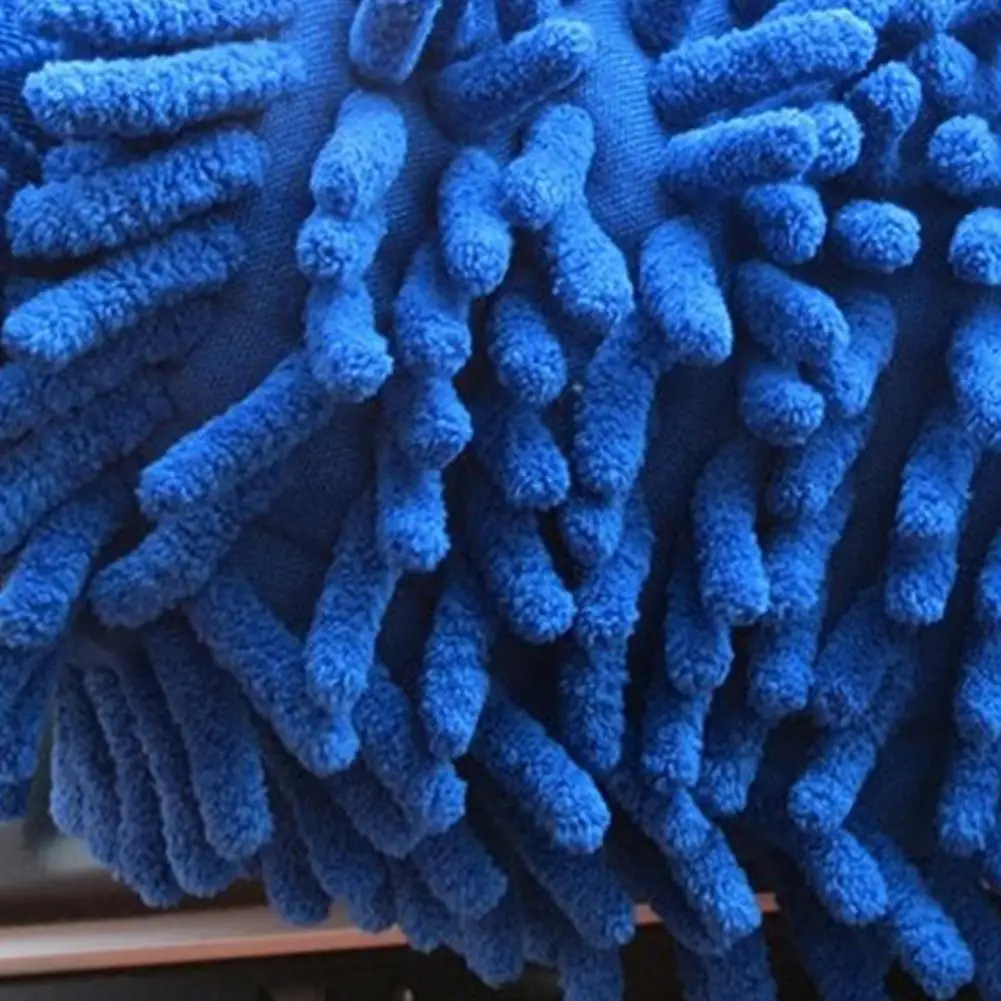Car Wash Gloves Car Wash Mitt Lint-free Glove Highly Absorbent Microfiber Mitt Non-abrasive Machine Washable Car Detailing Wipes