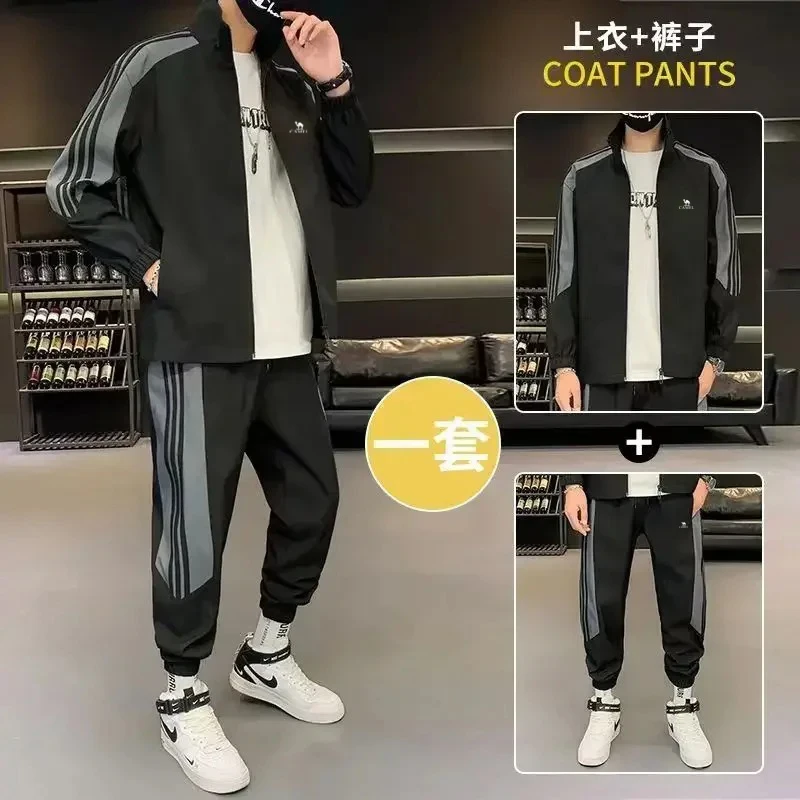 

2024 Camel CAMEL High end Brand New Men's Autumn and Winter Leisure Set, Fitness, Running and Sports, Popular among Students