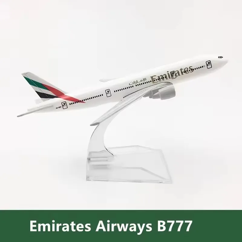 Discover the Perfect 16cm Diecast Airplane Model: Emirates A380 & More for Collectors and Enthusiasts 16cm Model Diecast Alloy Airplane Aircraft Emirates Airways A380/B777 Plane ATR-72 Malaysia Airways Firefly Propeller With Stand