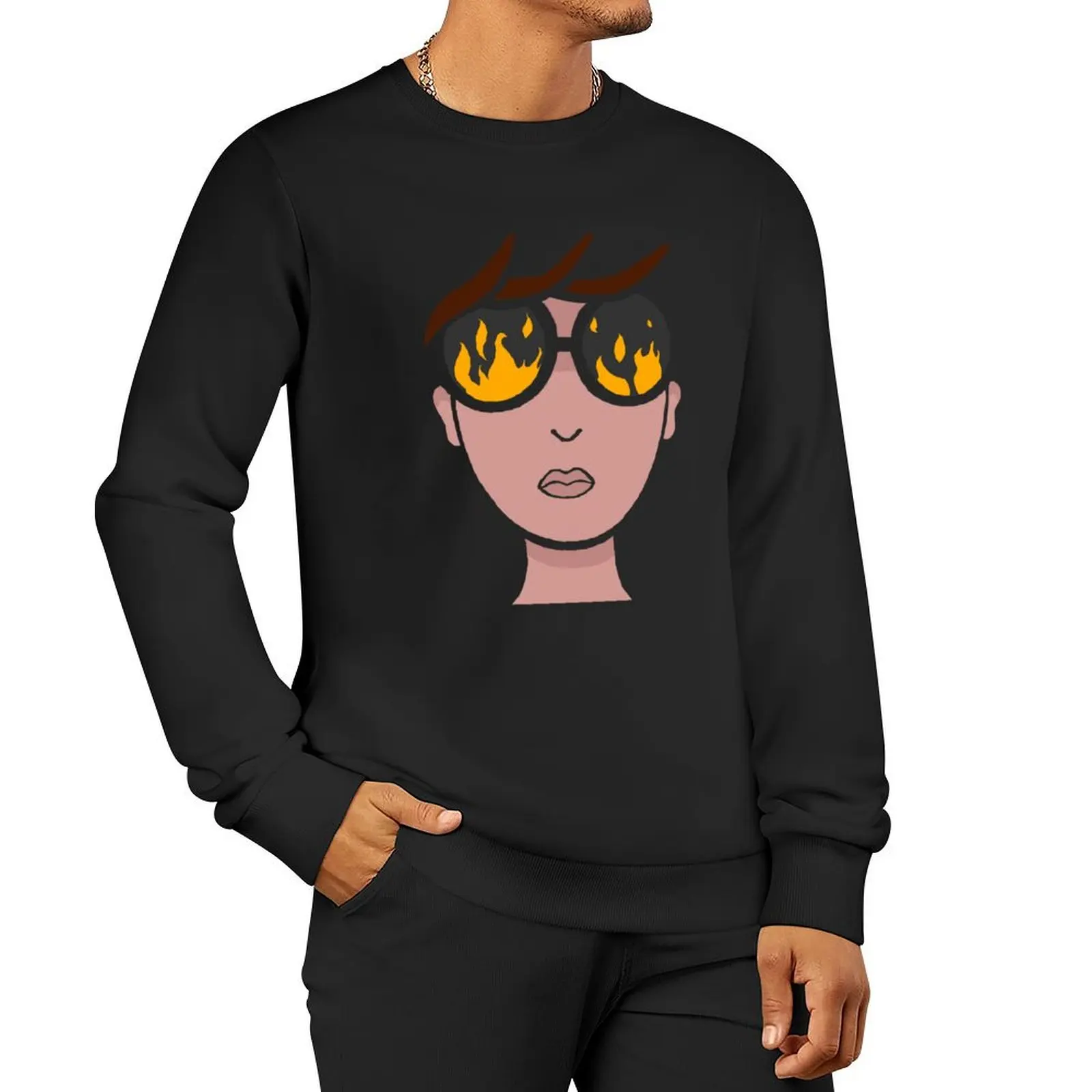 

Burn Pullover Hoodie men's sweat-shirt set hooded shirt new in hoodies & sweat-shirt