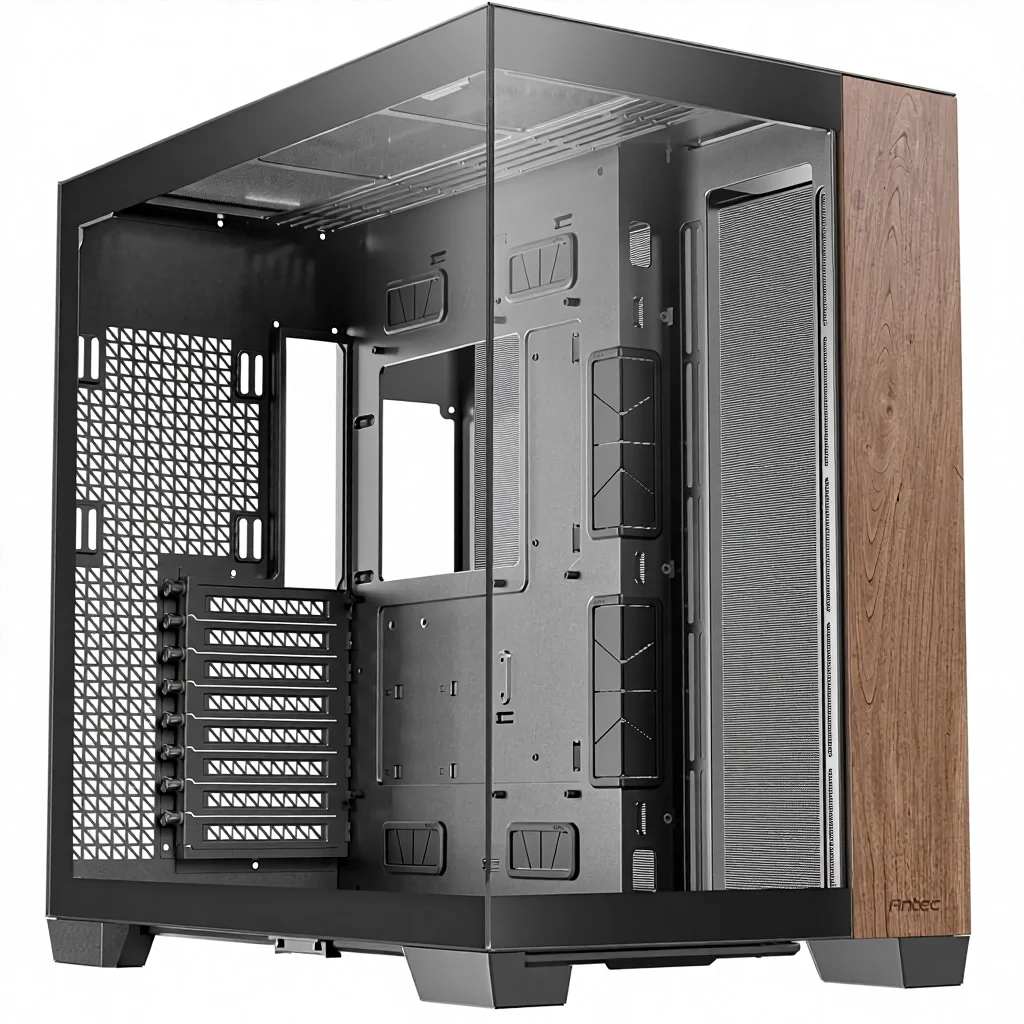 4000D RS Mid‑Tower PC Case, 3 RS Fans Included, InfiniRail Fan Mount System, Modular High‑Airflow Gaming Chassis